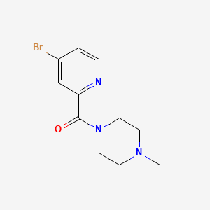 molecular formula C11H14BrN3O B14837754 (4-Bromopyridin-2-YL)(4-methylpiperazin-1-YL)methanone 