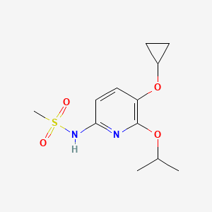 N-(5-Cyclopropoxy-6-isopropoxypyridin-2-YL)methanesulfonamide