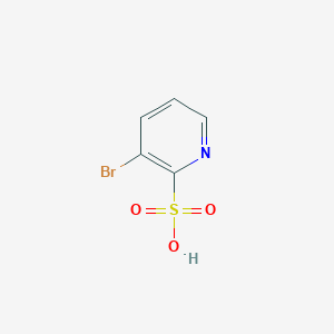 molecular formula C5H4BrNO3S B14837784 3-Bromopyridine-2-sulfonic acid 