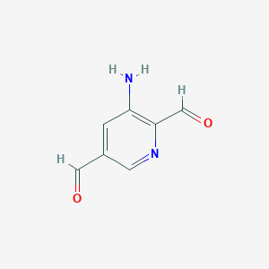 3-Aminopyridine-2,5-dicarbaldehyde