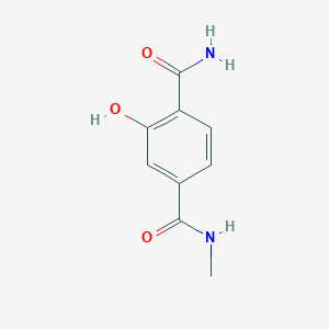 molecular formula C9H10N2O3 B14837848 3-Hydroxy-N1-methylterephthalamide 