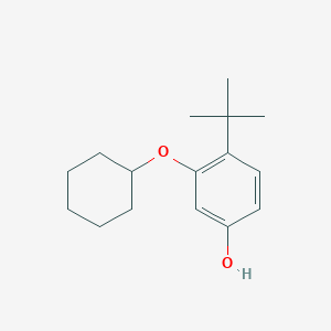 4-Tert-butyl-3-(cyclohexyloxy)phenol