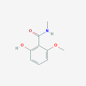 molecular formula C9H11NO3 B14837958 2-Hydroxy-6-methoxy-N-methylbenzamide 