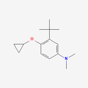 3-Tert-butyl-4-cyclopropoxy-N,N-dimethylaniline