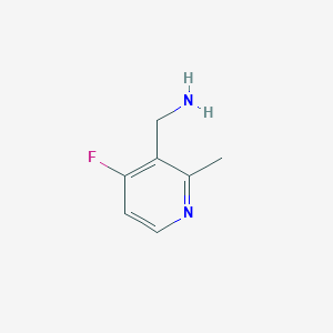 (4-Fluoro-2-methylpyridin-3-YL)methylamine