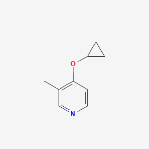 4-Cyclopropoxy-3-methylpyridine