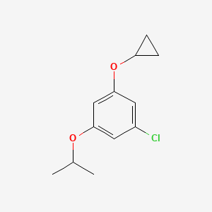 1-Chloro-3-cyclopropoxy-5-isopropoxybenzene