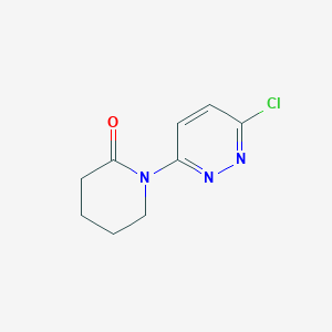 1-(6-Chloropyridazin-3-YL)piperidin-2-one