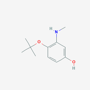 4-(Tert-butoxy)-3-(methylamino)phenol