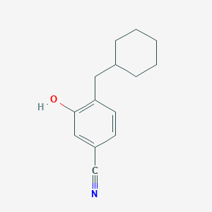 4-(Cyclohexylmethyl)-3-hydroxybenzonitrile