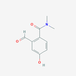 2-Formyl-4-hydroxy-N,N-dimethylbenzamide