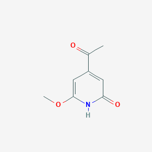 1-(2-Hydroxy-6-methoxypyridin-4-YL)ethanone