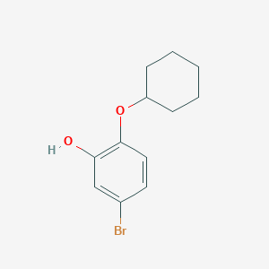 5-Bromo-2-(cyclohexyloxy)phenol