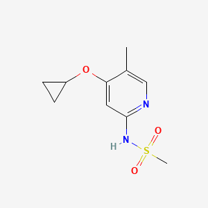 N-(4-Cyclopropoxy-5-methylpyridin-2-YL)methanesulfonamide