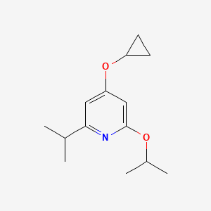 4-Cyclopropoxy-2-isopropoxy-6-isopropylpyridine