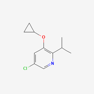 5-Chloro-3-cyclopropoxy-2-isopropylpyridine