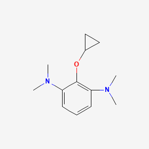 2-Cyclopropoxy-N1,N1,N3,N3-tetramethylbenzene-1,3-diamine