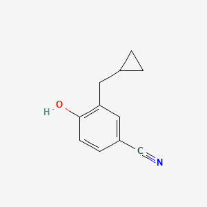 3-(Cyclopropylmethyl)-4-hydroxybenzonitrile