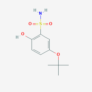 5-Tert-butoxy-2-hydroxybenzenesulfonamide