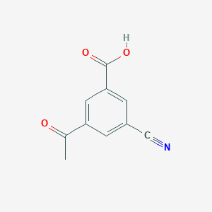 3-Acetyl-5-cyanobenzoic acid