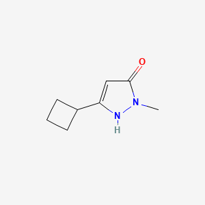 3-cyclobutyl-1-methyl-1H-pyrazol-5-ol