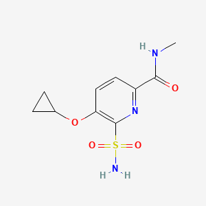 5-Cyclopropoxy-N-methyl-6-sulfamoylpicolinamide