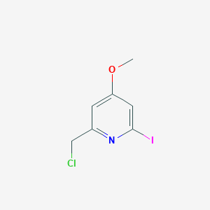 2-(Chloromethyl)-6-iodo-4-methoxypyridine