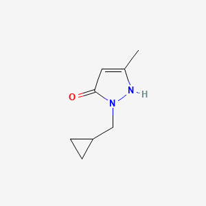 1-(cyclopropylmethyl)-3-methyl-1H-pyrazol-5-ol