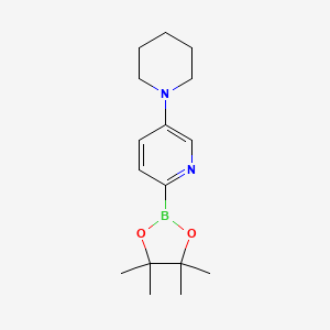 5-Piperidinopyridine-2-boronic acid pinacol ester