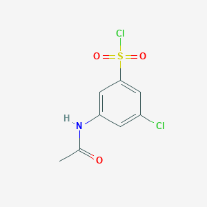 3-(Acetylamino)-5-chlorobenzenesulfonyl chloride