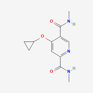 4-Cyclopropoxy-N2,N5-dimethylpyridine-2,5-dicarboxamide