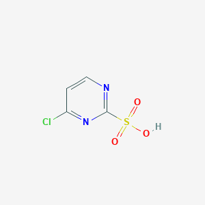 4-Chloropyrimidine-2-sulfonic acid