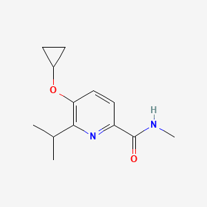 5-Cyclopropoxy-6-isopropyl-N-methylpicolinamide