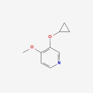 3-Cyclopropoxy-4-methoxypyridine