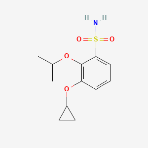 3-Cyclopropoxy-2-isopropoxybenzenesulfonamide