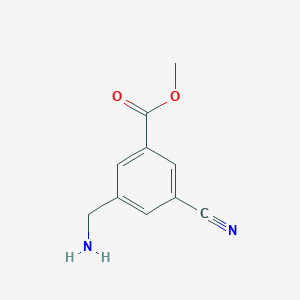 Methyl 3-(aminomethyl)-5-cyanobenzoate