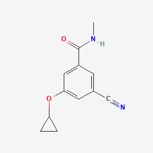 3-Cyano-5-cyclopropoxy-N-methylbenzamide