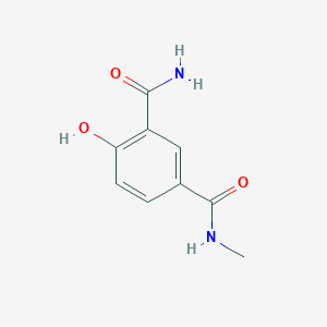 molecular formula C9H10N2O3 B14839303 4-Hydroxy-N1-methylisophthalamide 