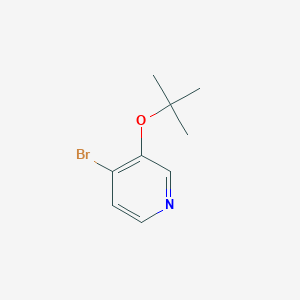 4-Bromo-3-(tert-butoxy)pyridine