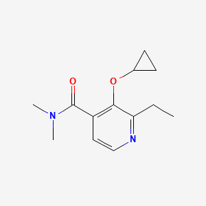 3-Cyclopropoxy-2-ethyl-N,N-dimethylisonicotinamide