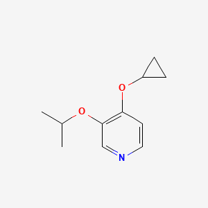 4-Cyclopropoxy-3-isopropoxypyridine