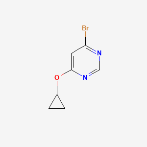 4-Bromo-6-cyclopropoxypyrimidine