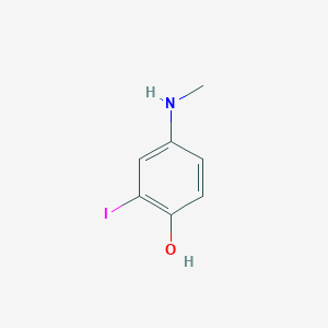 2-Iodo-4-(methylamino)phenol