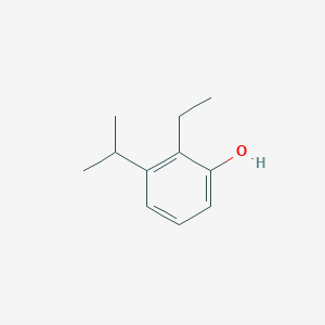 molecular formula C11H16O B14839505 2-Ethyl-3-isopropylphenol 