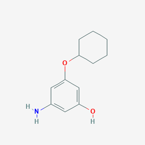 3-Amino-5-(cyclohexyloxy)phenol