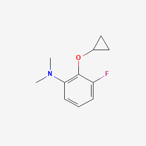 2-Cyclopropoxy-3-fluoro-N,N-dimethylaniline