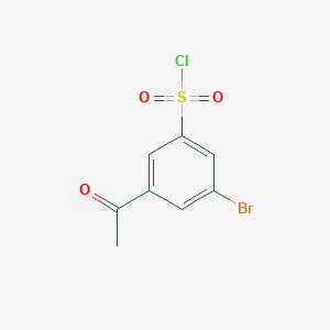 3-Acetyl-5-bromobenzenesulfonyl chloride