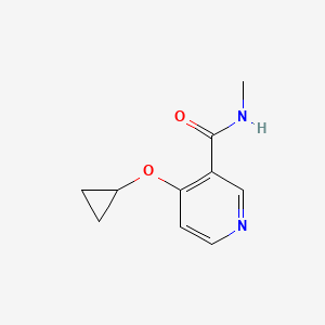 4-Cyclopropoxy-N-methylnicotinamide