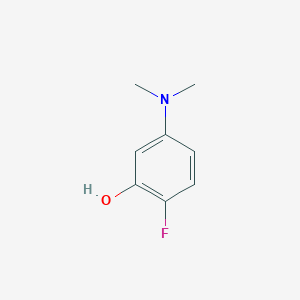 5-(Dimethylamino)-2-fluorophenol