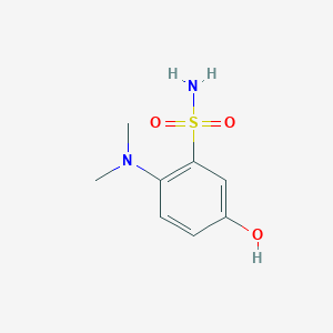 2-(Dimethylamino)-5-hydroxybenzenesulfonamide